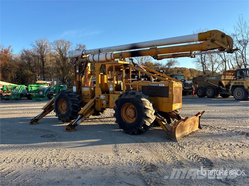 Timberjack 240 4x4 Aerial Lift AL-50-5-IL-4H11 Bucket Skidder Väljaveotraktorid