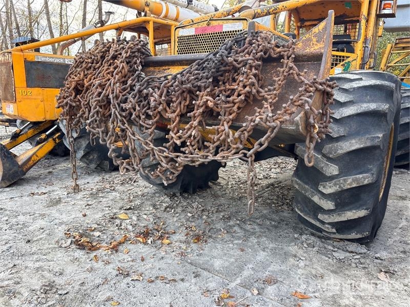 Timberjack 240 4x4 Aerial Lift 45-5-IL-4H 45' Bucket Skidder Stammholzschlepper