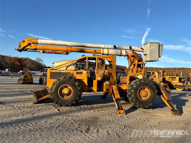 Timberjack 240 4x4 Aerial Lift AL-50-5-IL-4H11 Bucket Skidder Väljaveotraktorid