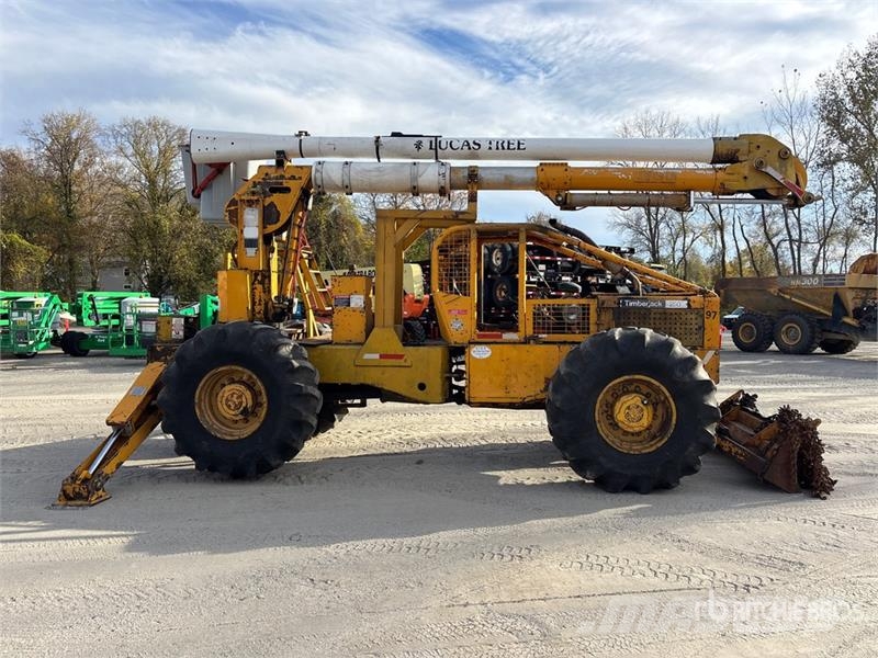 Timberjack 240 4x4 Aerial Lift 45-5-IL-4H 45' Bucket Skidder Stammholzschlepper