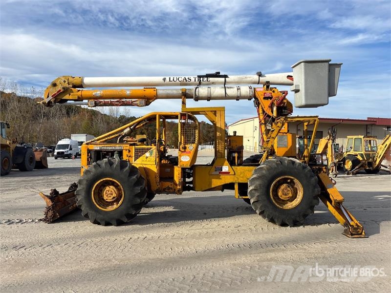 Timberjack 240 4x4 Aerial Lift 45-5-IL-4H 45' Bucket Skidder Stammholzschlepper