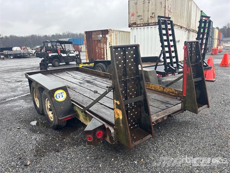 TOWMASTER B-6P 16 ft T/A Equipment Trailer Remorque porte engin