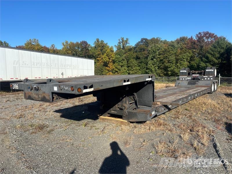 Trail King Tl80med482 T/A Lowboy Trailer 低架裝載車