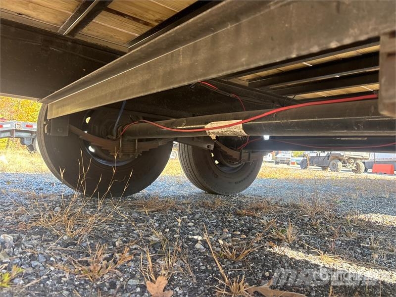 Trail Maxx MAX27-40 4400 lb 40 ft T/A Gooseneck Equipment Tra Remolques para transporte de vehículos
