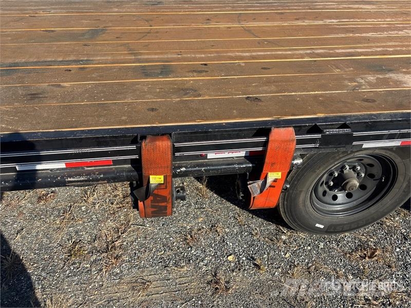 Trail Maxx MAX27-40 4400 lb 40 ft T/A Gooseneck Equipment Tra Remolques para transporte de vehículos