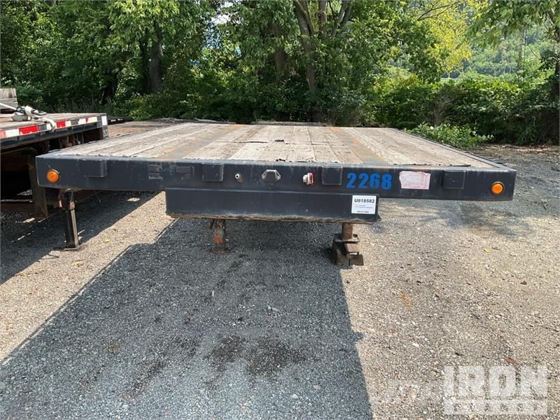 Transcraft 48 ft T/A Spread Axle Single Drop Step Deck Traile Góndola de cama rebajada