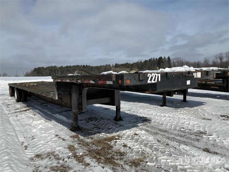 Transcraft 48 ft T/A Spread Axle Single Drop Step Deck Traile Low loaders