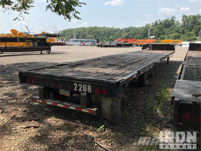Transcraft 48 ft T/A Spread Axle Single Drop Step Deck Traile Góndola de cama rebajada