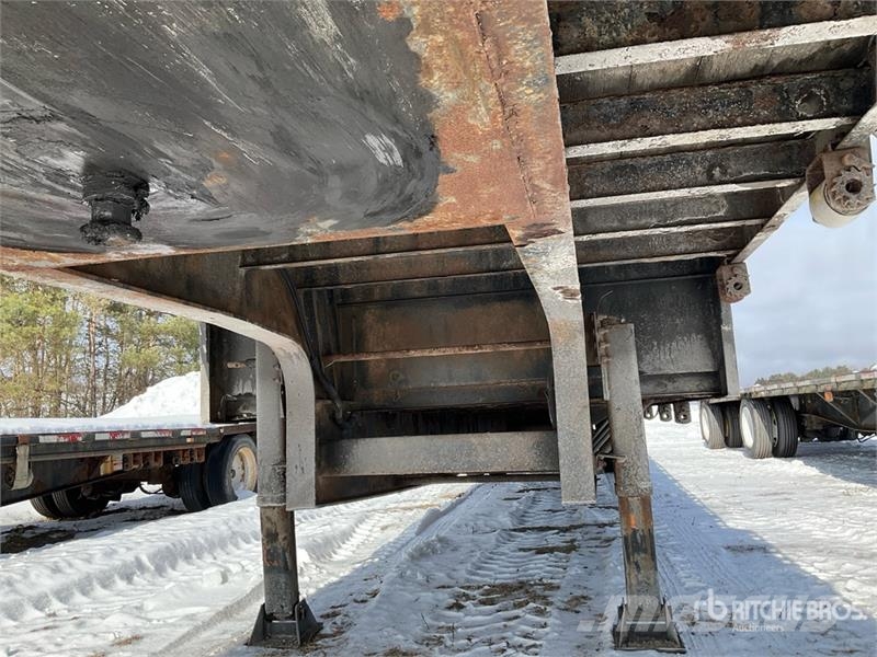 Transcraft 48 ft T/A Spread Axle Single Drop Step Deck Traile Low loaders