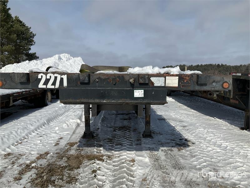 Transcraft 48 ft T/A Spread Axle Single Drop Step Deck Traile Low loaders