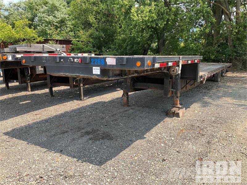 Transcraft 48 ft T/A Spread Axle Single Drop Step Deck Traile Góndola de cama rebajada