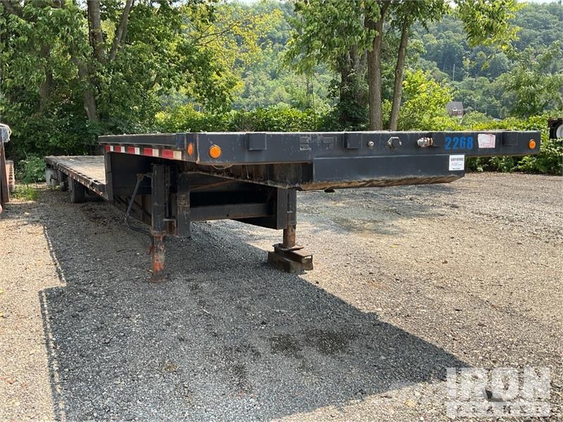 Transcraft 48 ft T/A Spread Axle Single Drop Step Deck Traile Góndola de cama rebajada