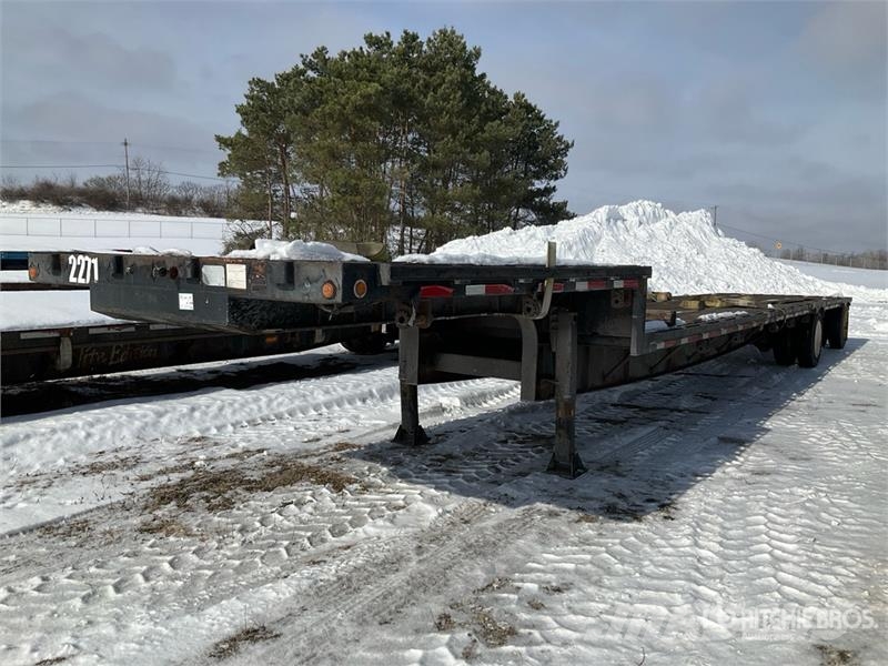 Transcraft 48 ft T/A Spread Axle Single Drop Step Deck Traile Low loaders