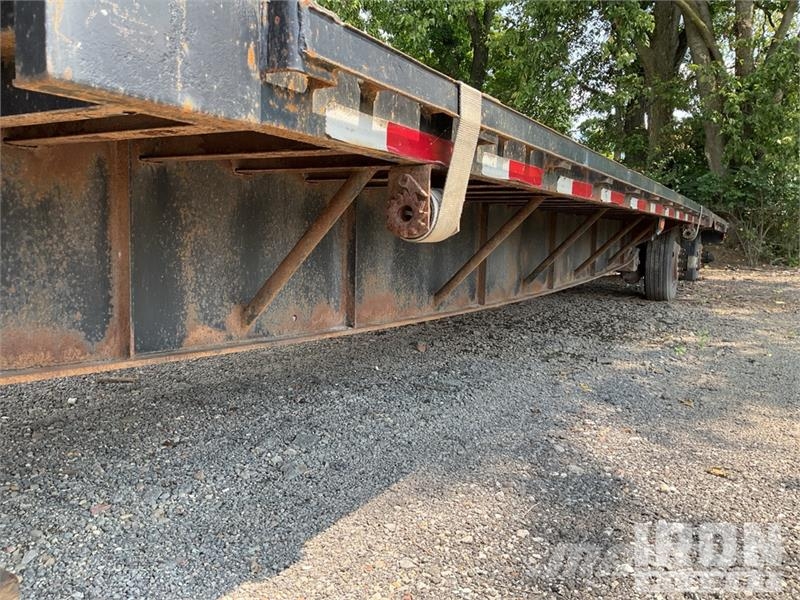 Transcraft 48 ft T/A Spread Axle Single Drop Step Deck Traile Góndola de cama rebajada