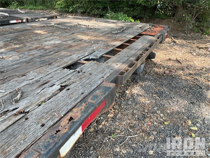 Transcraft 48 ft T/A Spread Axle Single Drop Step Deck Traile Góndola de cama rebajada