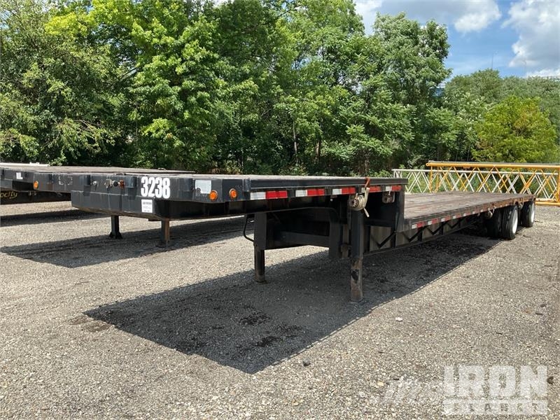 Transcraft DTL-2100 W2 48 ft T/A Spread Axle Step Deck Traile Pranchas / Carrega-tudo