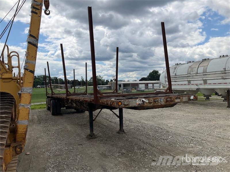 Transcraft TL 110 T/A Log Trailer مقطورات أشجار