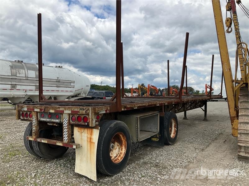 Transcraft TL 110 T/A Log Trailer مقطورات أشجار