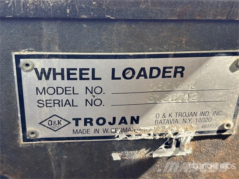 Trojan 1500Z Kolesni nakladalci