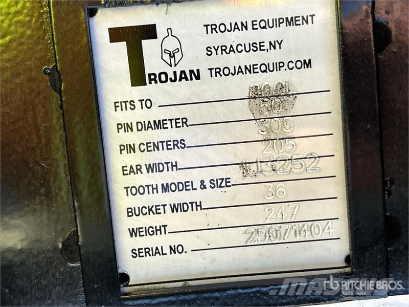 Trojan 80CL 36 in Digging Excavator Bucket - Fits Cat 307 Buckets
