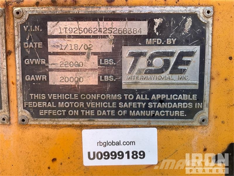 TSE PVT 60-54 T/A Tensioner 다목적 장비