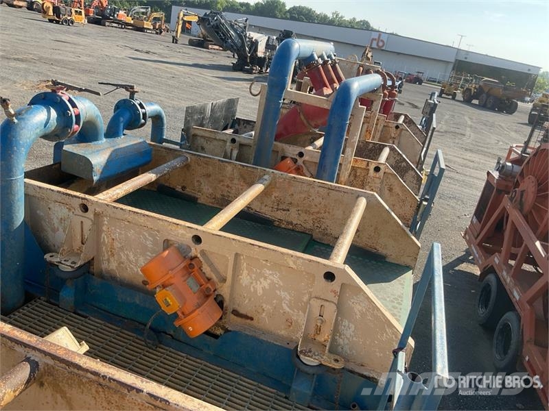Tulsa Rig Iron MCS-750 Electric Portable Reclaimer Mud Mixing Sys Otros