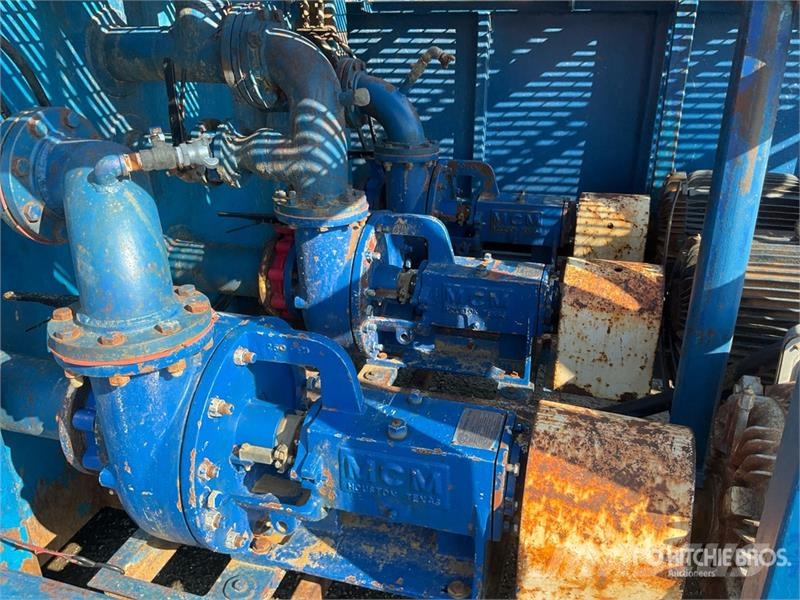 Tulsa Rig Iron MCS-750 Electric Portable Reclaimer Mud Mixing Sys Otros