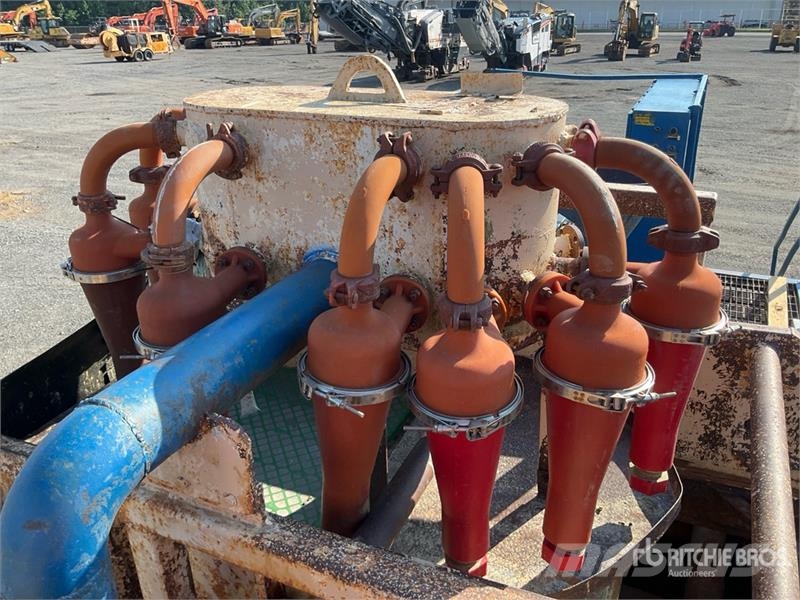 Tulsa Rig Iron MCS-750 Electric Portable Reclaimer Mud Mixing Sys Otros
