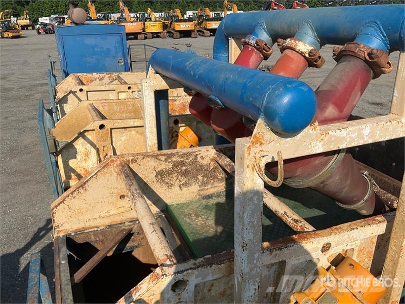 Tulsa Rig Iron MCS-750 Electric Portable Reclaimer Mud Mixing Sys Otros