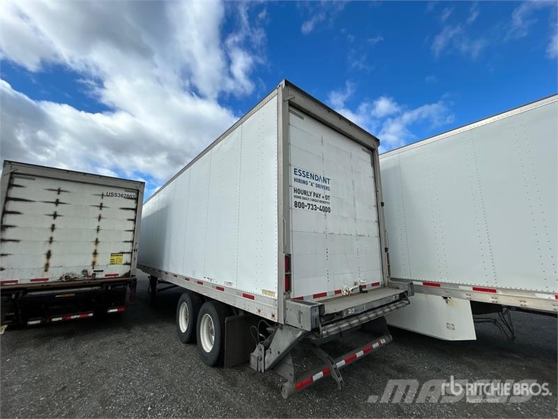 Utility 36 ft x 102 in T/A Van Trailer Dengtos priekabos