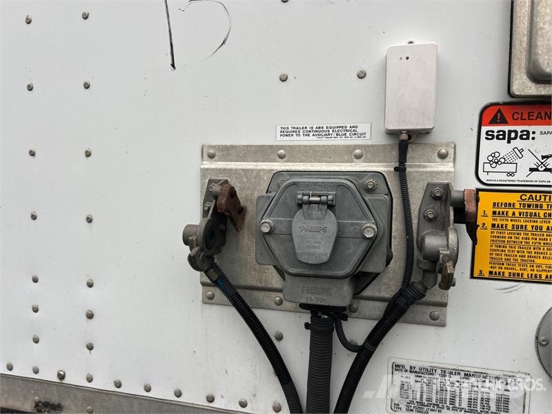 Utility 53 ft x 102 in T/A Van Trailer Sanduk prikolice