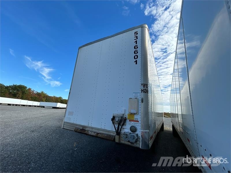 Utility 53 ft x 102 in T/A Van Trailer Dengtos priekabos