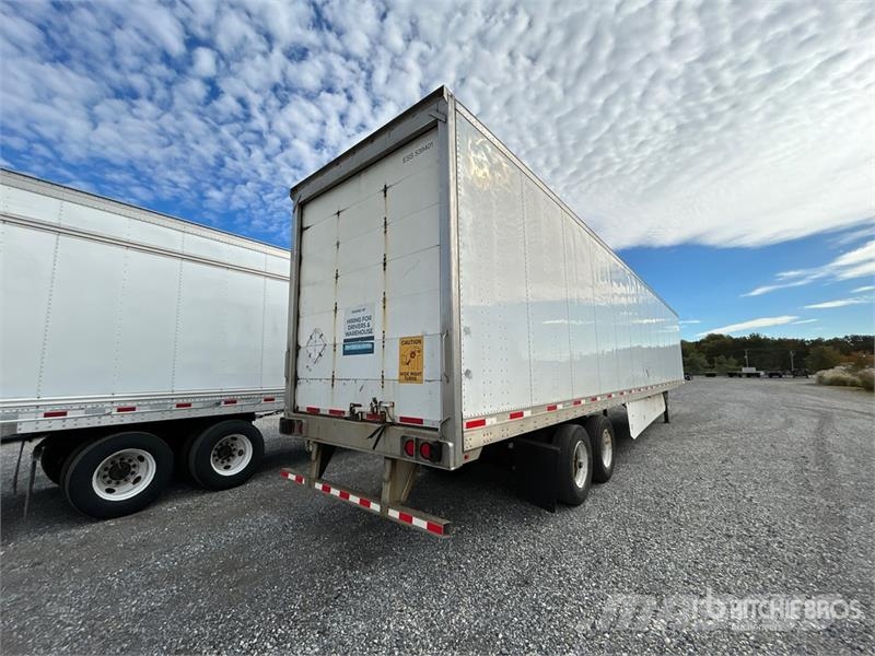 Utility 53 ft x 102 in T/A Van Trailer Dengtos priekabos
