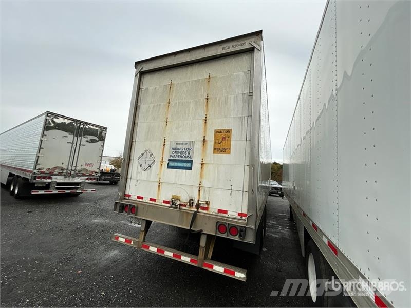 Utility 53 ft x 102 in T/A Van Trailer Sanduk prikolice
