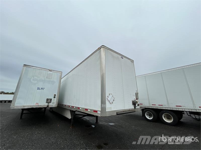 Utility 53 ft x 102 in T/A Van Trailer Sanduk prikolice