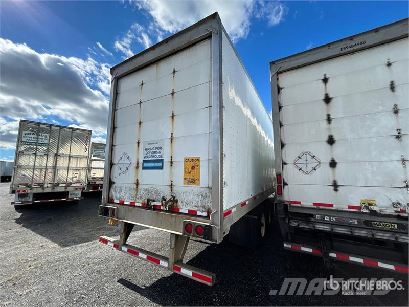 Utility 53 ft x 102 in T/A Van Trailer Dengtos priekabos