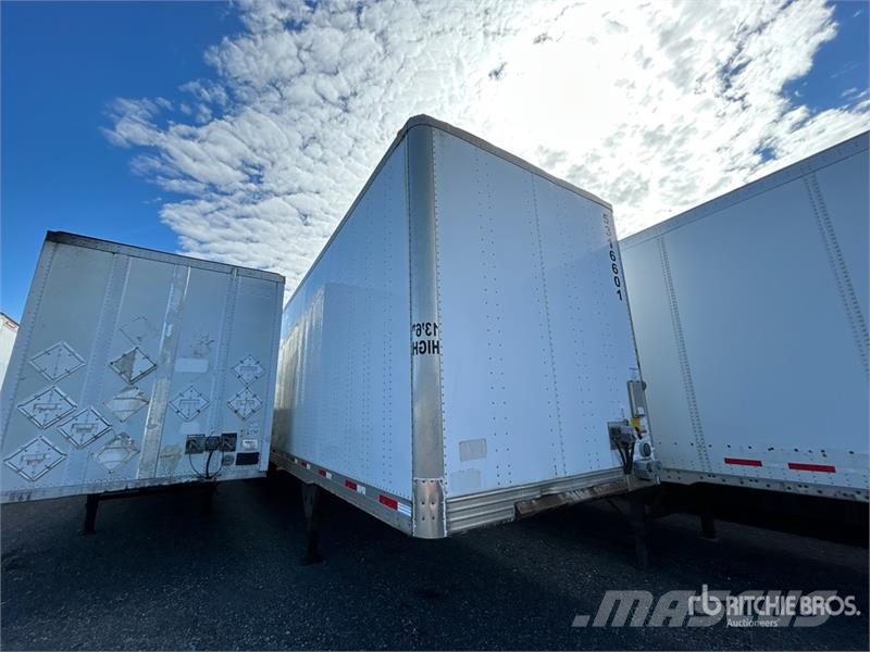 Utility 53 ft x 102 in T/A Van Trailer Dengtos priekabos