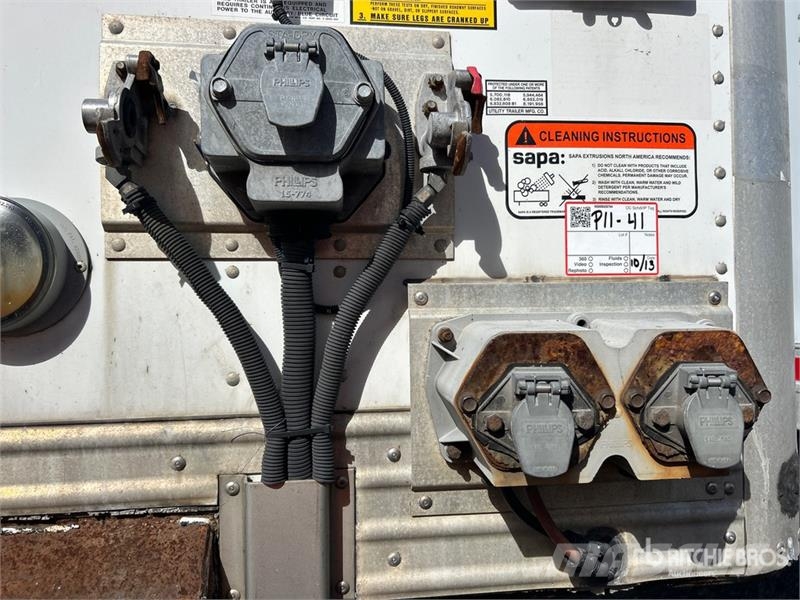 Utility 53 ft x 102 in T/A Van Trailer Dengtos priekabos
