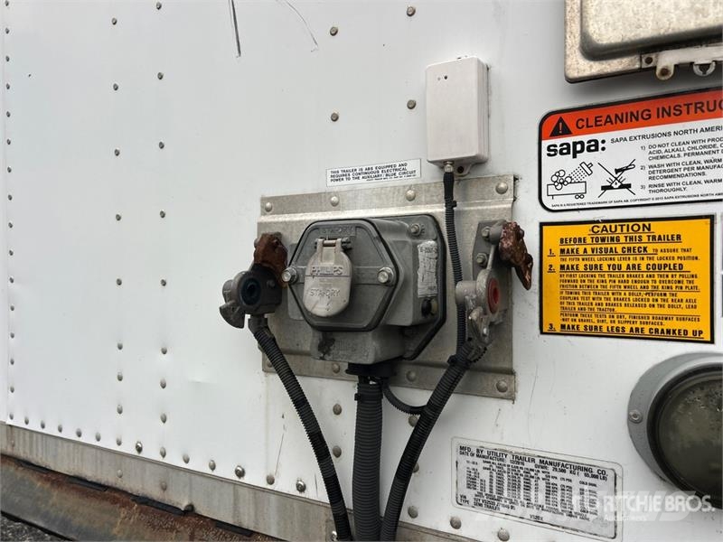 Utility 53 ft x 102 in T/A Van Trailer Dengtos priekabos