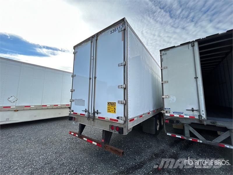 Utility 53 ft x 102 in T/A Van Trailer Dengtos priekabos