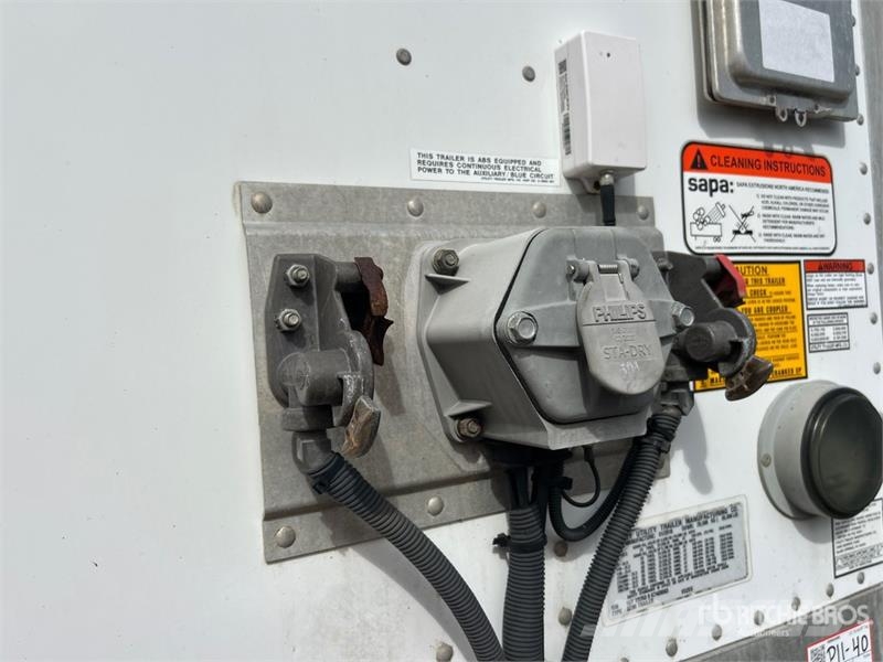 Utility 53 ft x 102 in T/A Van Trailer Dengtos priekabos