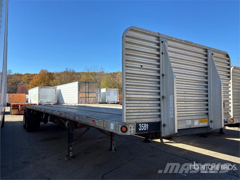 Utility FS2CHA 40 ft T/A Flatbed Trailer Platformas/izkraušana no sāniem