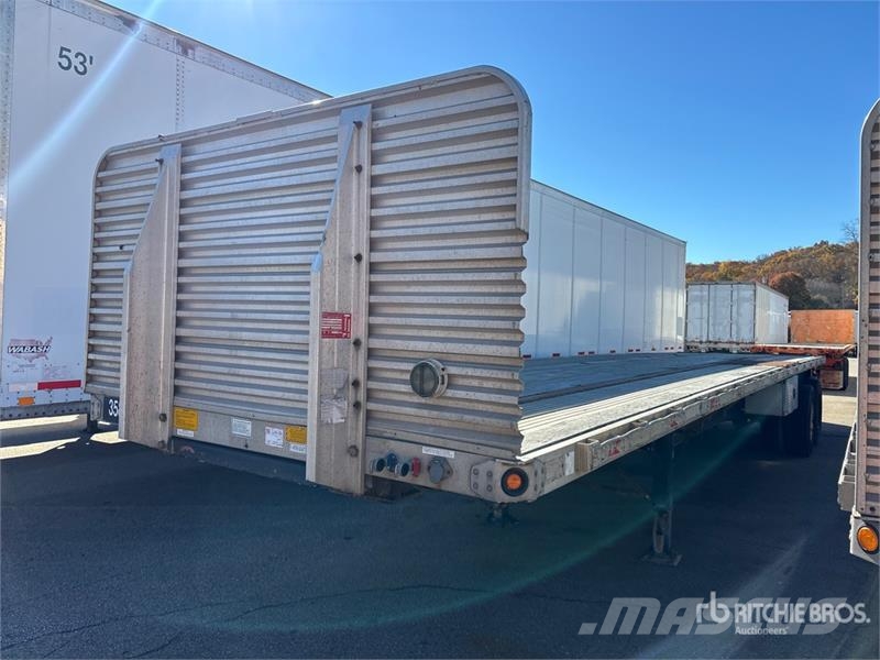Utility FS2CHA 40 ft T/A Flatbed Trailer Platformas/izkraušana no sāniem