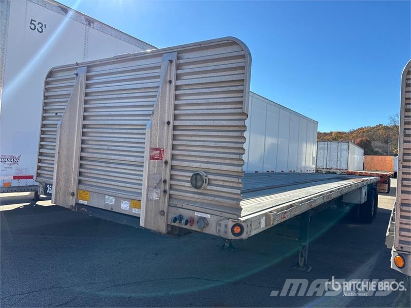 Utility FS2CHA 40 ft T/A Flatbed Trailer Platformas/izkraušana no sāniem