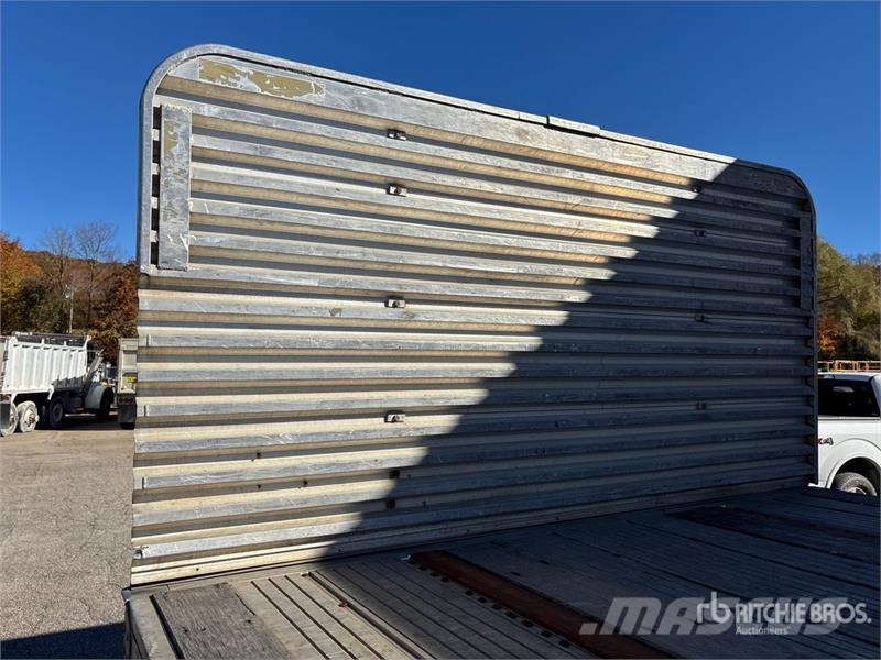 Utility FS2CHA 40 ft T/A Flatbed Trailer Platformas/izkraušana no sāniem