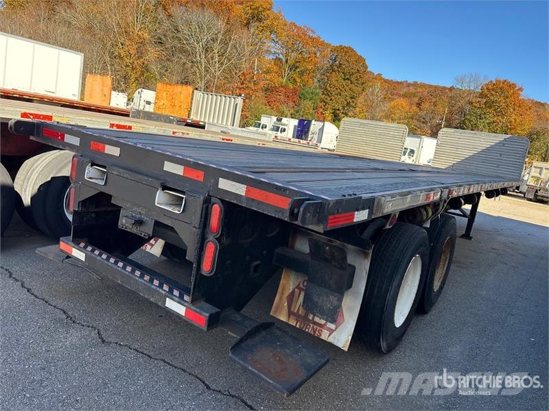 Utility FS2CHA 40 ft T/A Flatbed Trailer Platformas/izkraušana no sāniem