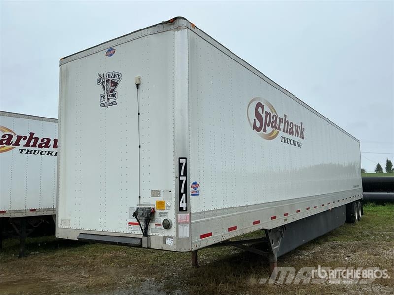 Utility VS2DX Gesloten opbouw trailers