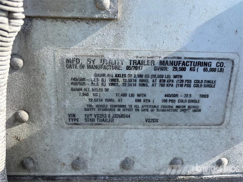 Utility VS2DX Anhänger-Kastenaufbau