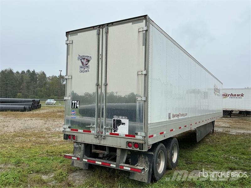 Utility VS2DX Gesloten opbouw trailers