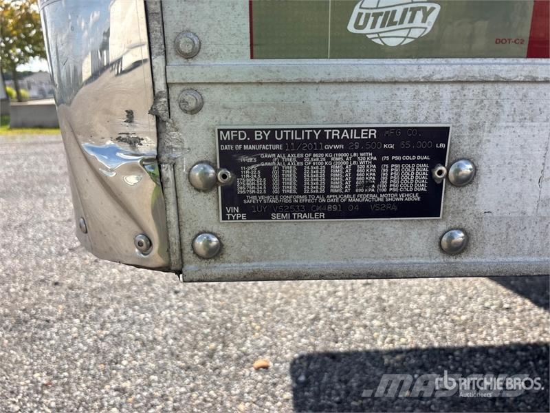 Utility VS2RA 53 ft T/A Refrigerated Trailer Ημιρυμούλκες ψυγείο